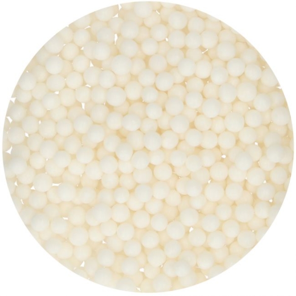 Soft Sugar Pearls Medium - White